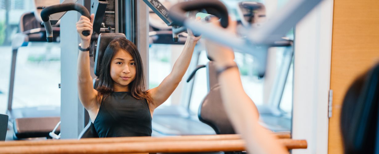 Girl in gym - Photo by Mentatdgt from Pexels