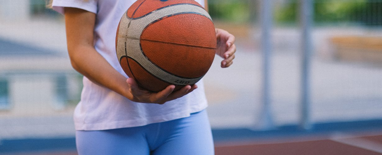 girl playing basketball - Photo by Anna Shvets from Pexels