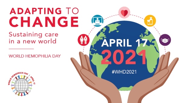 World Hemophilia Day 2021 adapting to change
